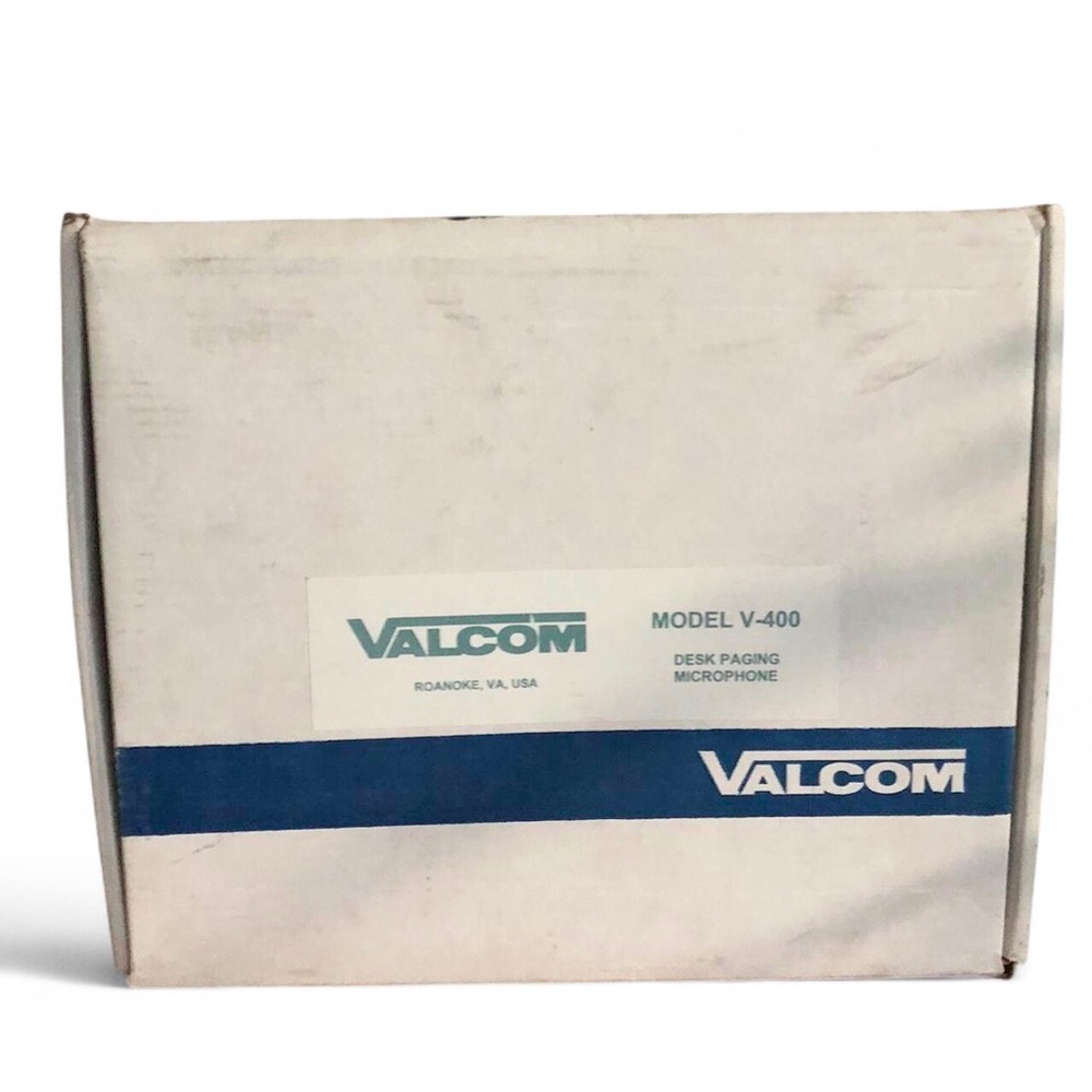 Valcom V-400 / Astatic 878HL Desktop Microphone for Paging Intercom Systems